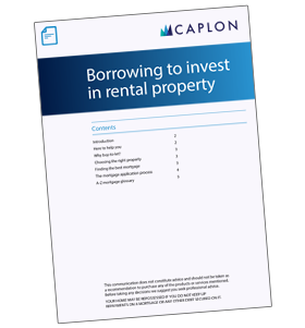 Caplon's guide to investing in property